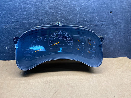 2003 to 2006 Chevrolet Avalanche Speedometer Instrument Cluster ah6962 DG0