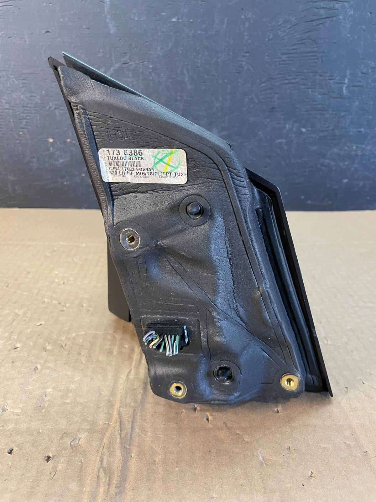 2013 to 2017 Ford Escape Left Driver Lh Power Door Heated Mirror AC9825 DW8