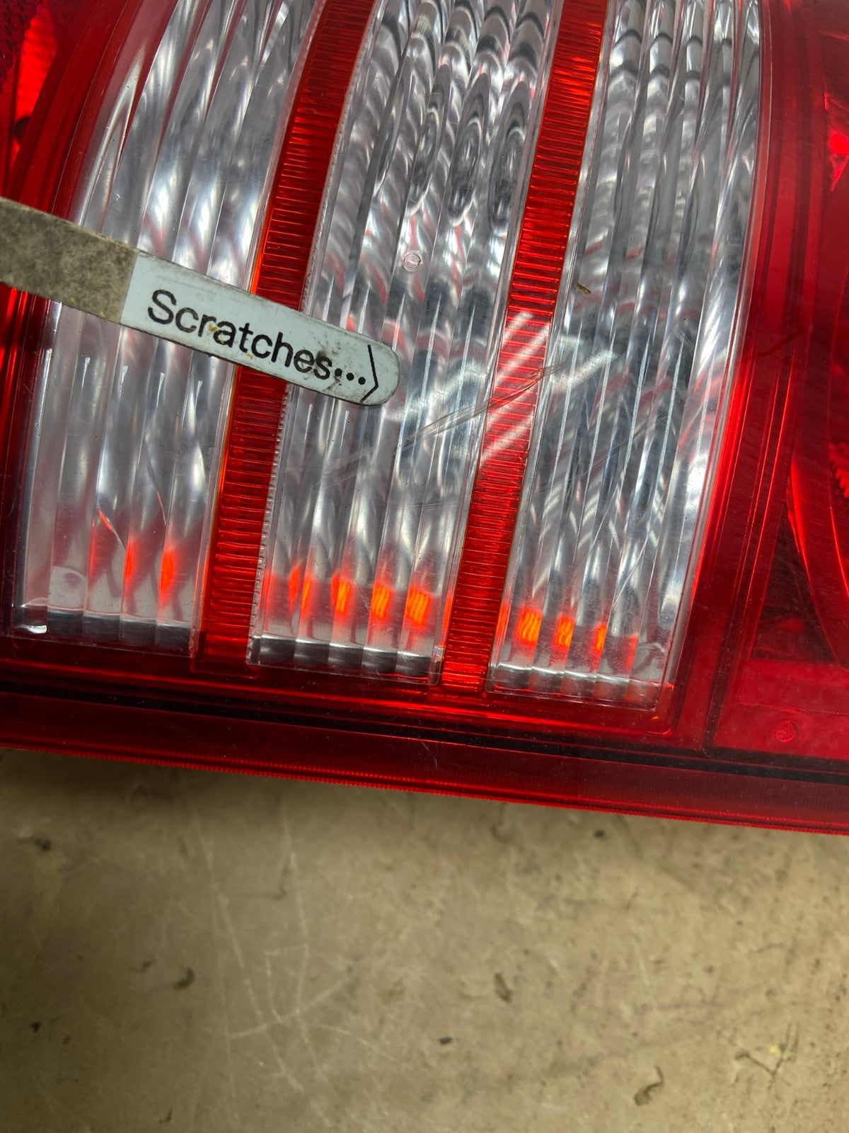 2008-2010 Chrysler Town and Country Left Driver Tail Light AD1335 LK3