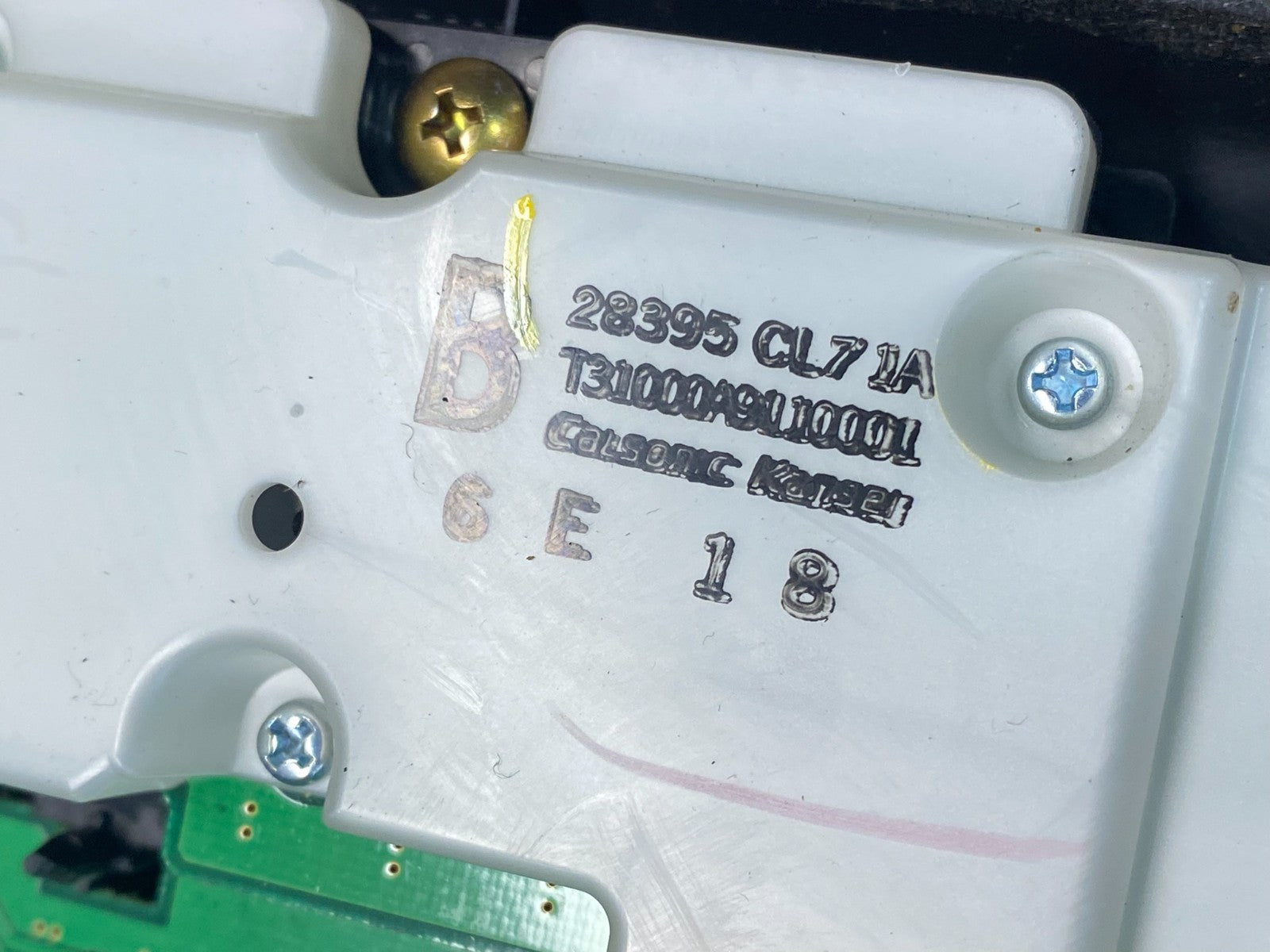 2006 to 2008 Infiniti FX35 Front Radio A/C Heater Switch Control Panel T1829 DG5