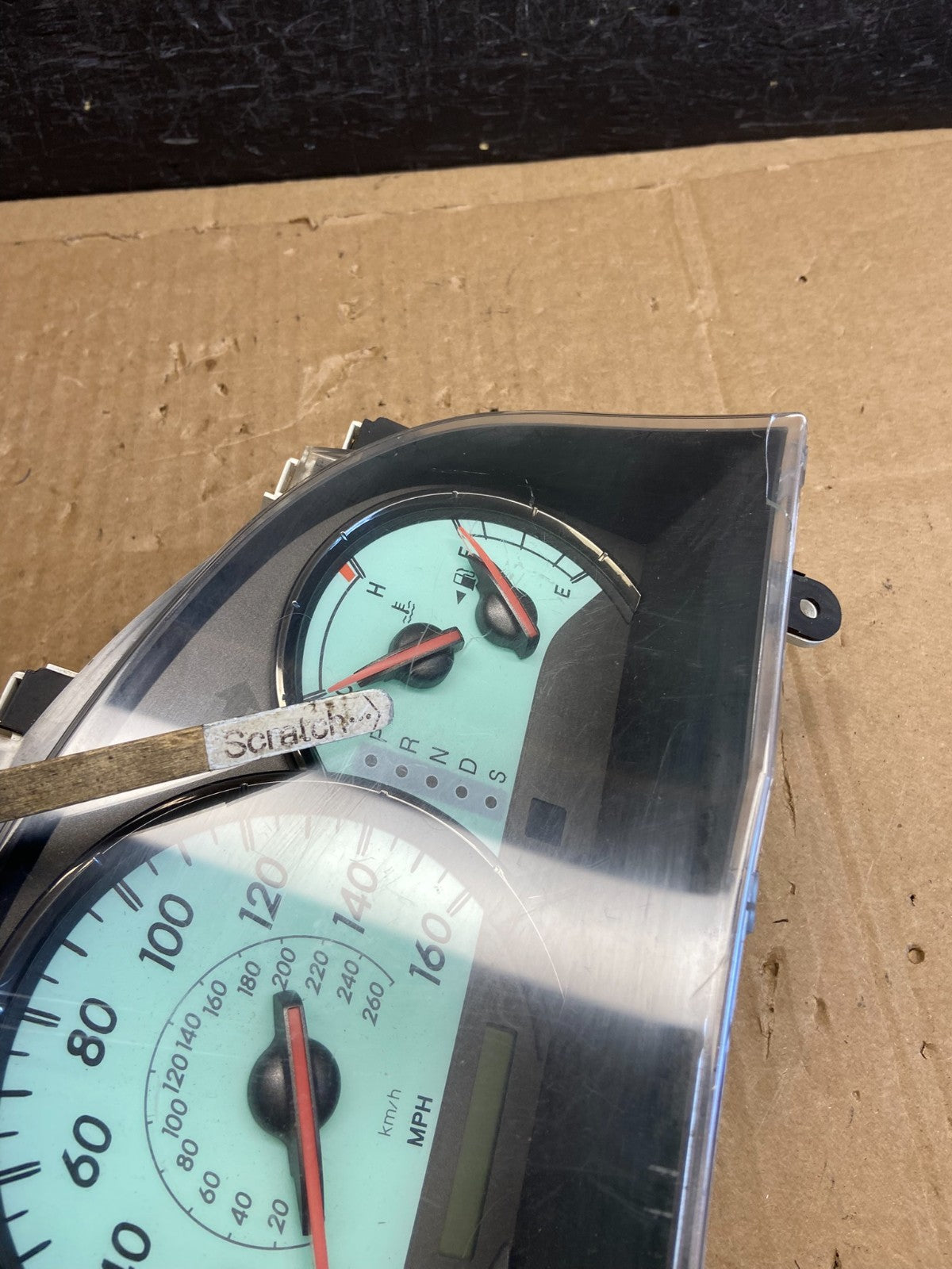 2004 2005 2006 Toyota Solara Speedometer Cluster Gauge AD6812 DG1