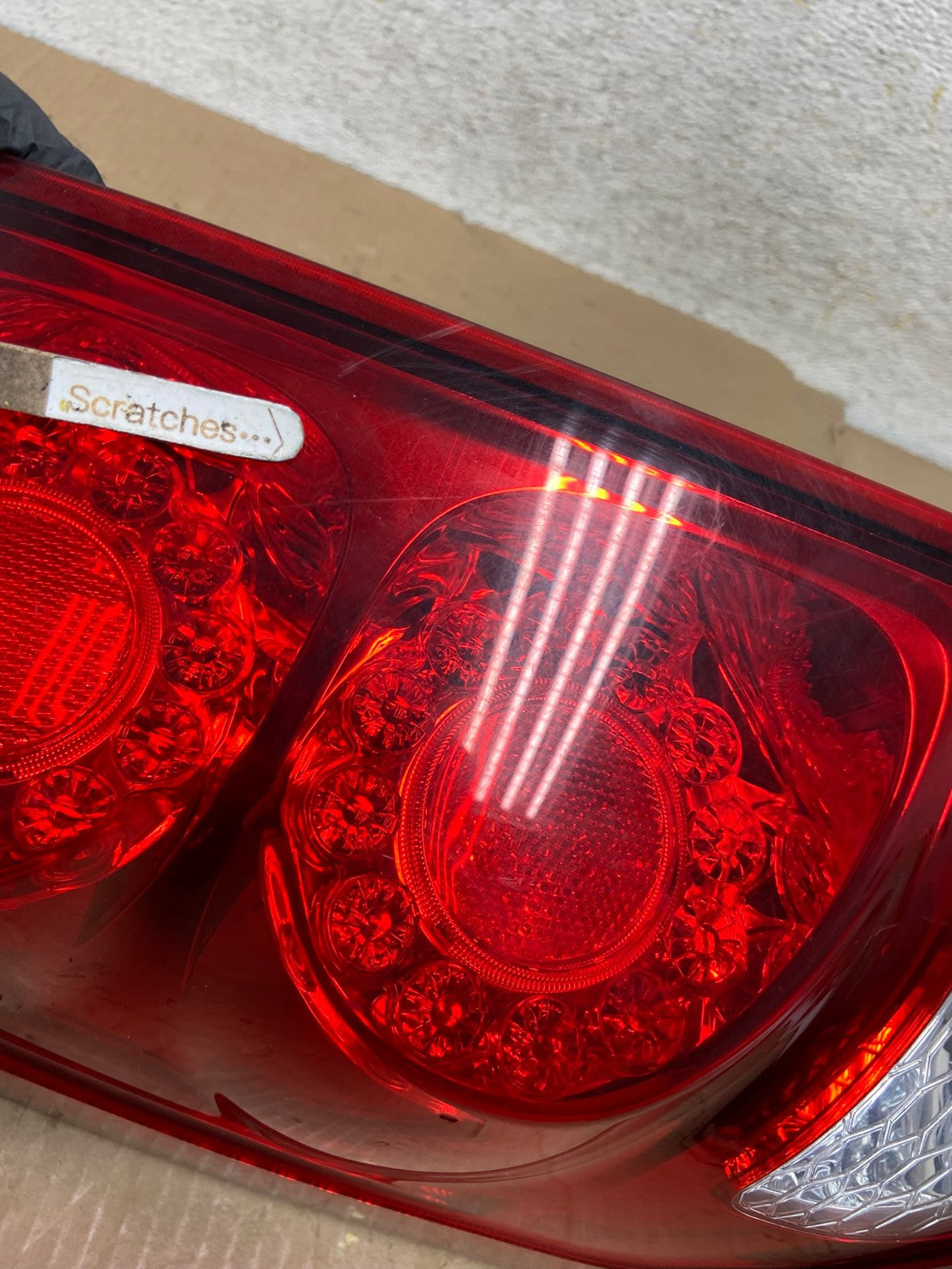 2011 to 2018 Dodge Grand Caravan Left Driver Tail Light Led AI1361 LK3