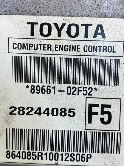 2009 to 2010 Toyota Corolla Engine Control Computer ECU PCM ae0155 DG2