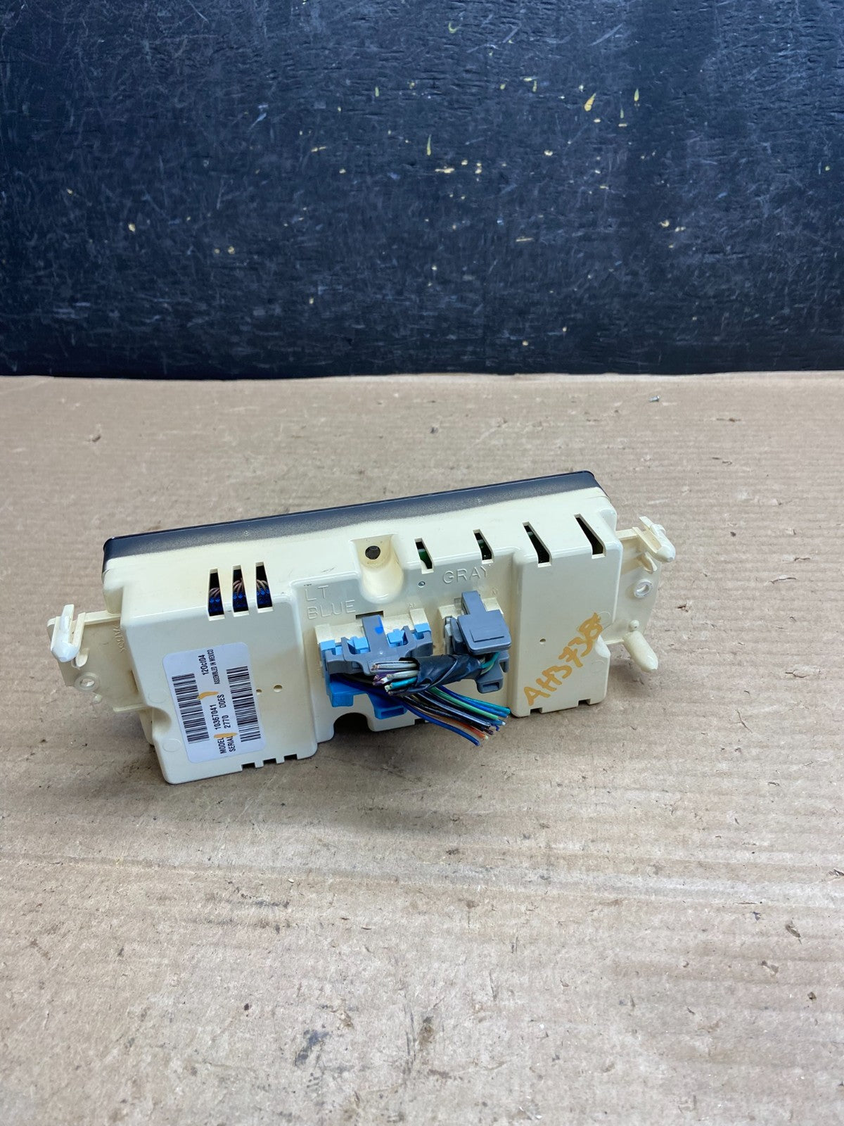 2003 to 2006 Chevrolet Silverado HVAC Heater Climate Control Module ah3738 DG4