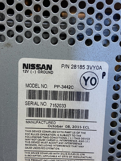2014 to 2018 Nissan Sentra Versa Radio CD Player AM/FM 28185 9mc1a AF9388 DG6