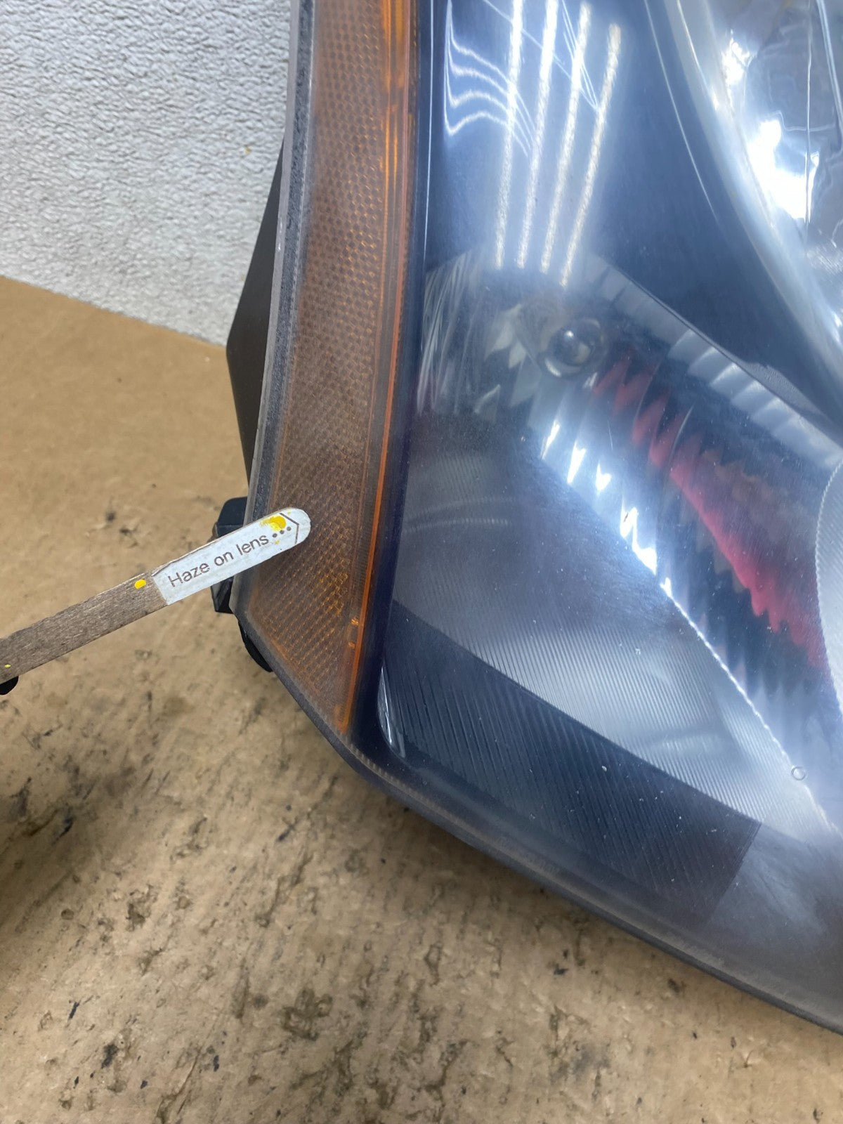 2010 2011 2012 Nissan Sentra Halogen Right Passenger Black Headlight Q7985 DW4