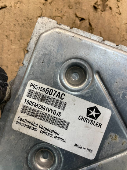 2012 Jeep Compass Patriot PCM ECM ECU Engine Computer Module U2059 DG4