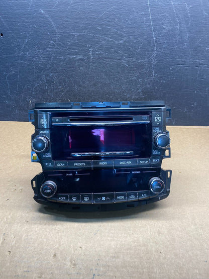2011-2012 Toyota Avalon Radio Stereo 6 Disc Changer Cd Player 86120-07120 AF65750