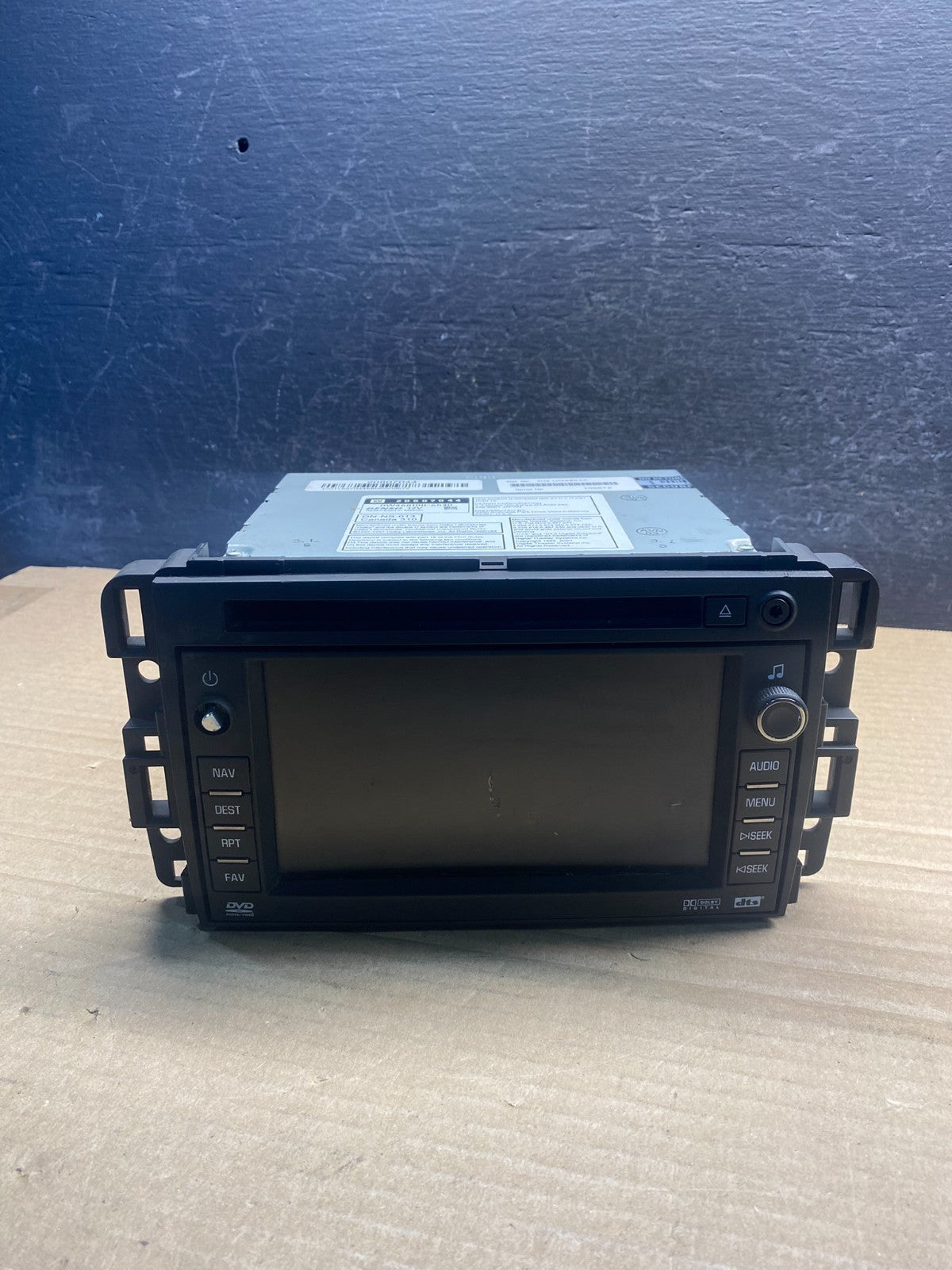 2007-2014 Chevrolet Tahoe AM FM Radio CD Player w Aux Bluetooth AF3842 DG0