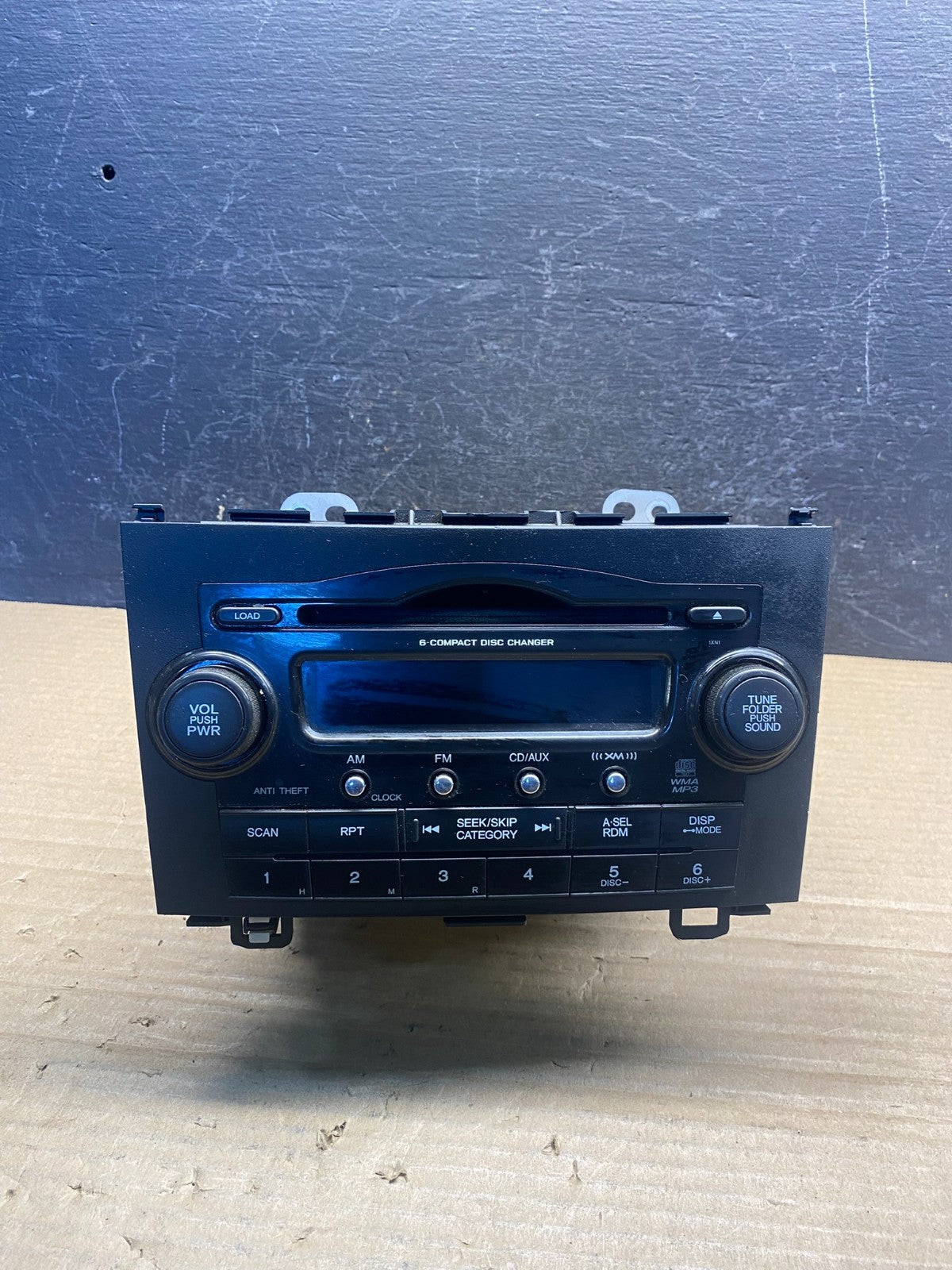 2007-2011 Honda CRV CR-V 6 CD AUX Player Radio Stereo CD Player AF3880 DW0