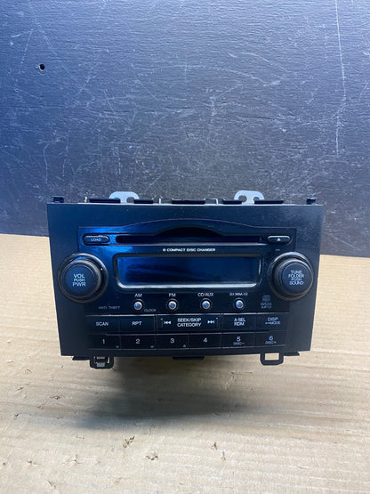 2007-2011 Honda CRV CR-V 6 CD AUX Player Radio Stereo CD Player AF3880 DW0