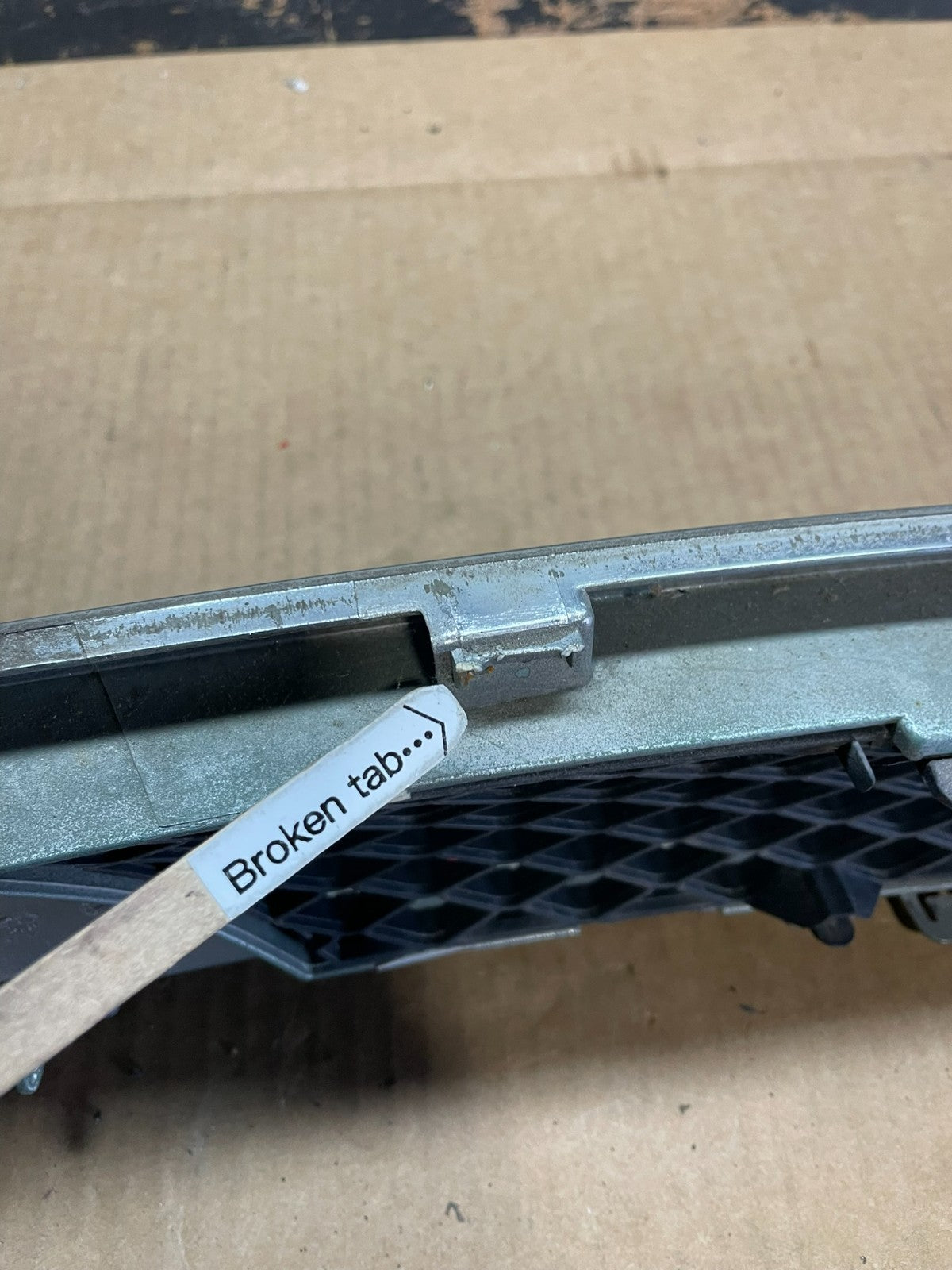 2008 2015 Mitsubishi Lancer Front Upper Grille Grill Aftermarket AA9044 DG7