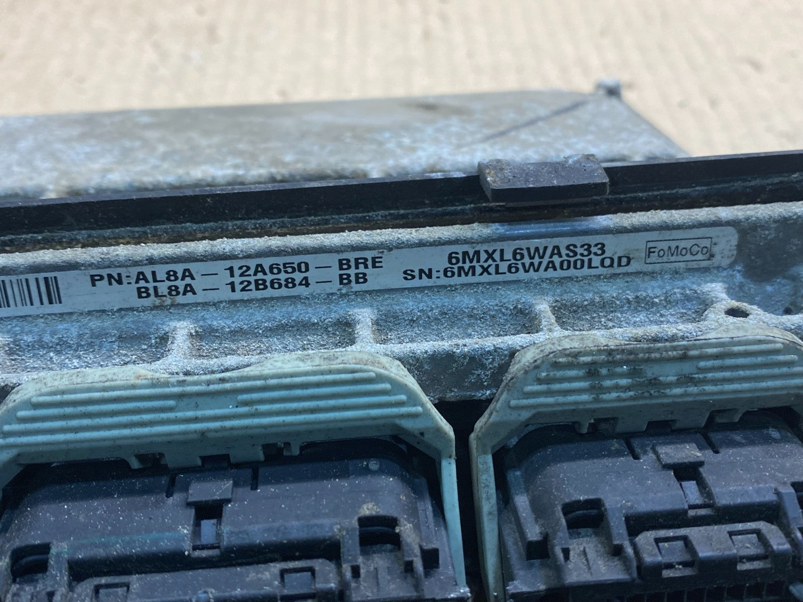 2008 2012 Ford Escape Engine Control Unit ECU Computer AL8A-12A650-BRE ah1680 DG2