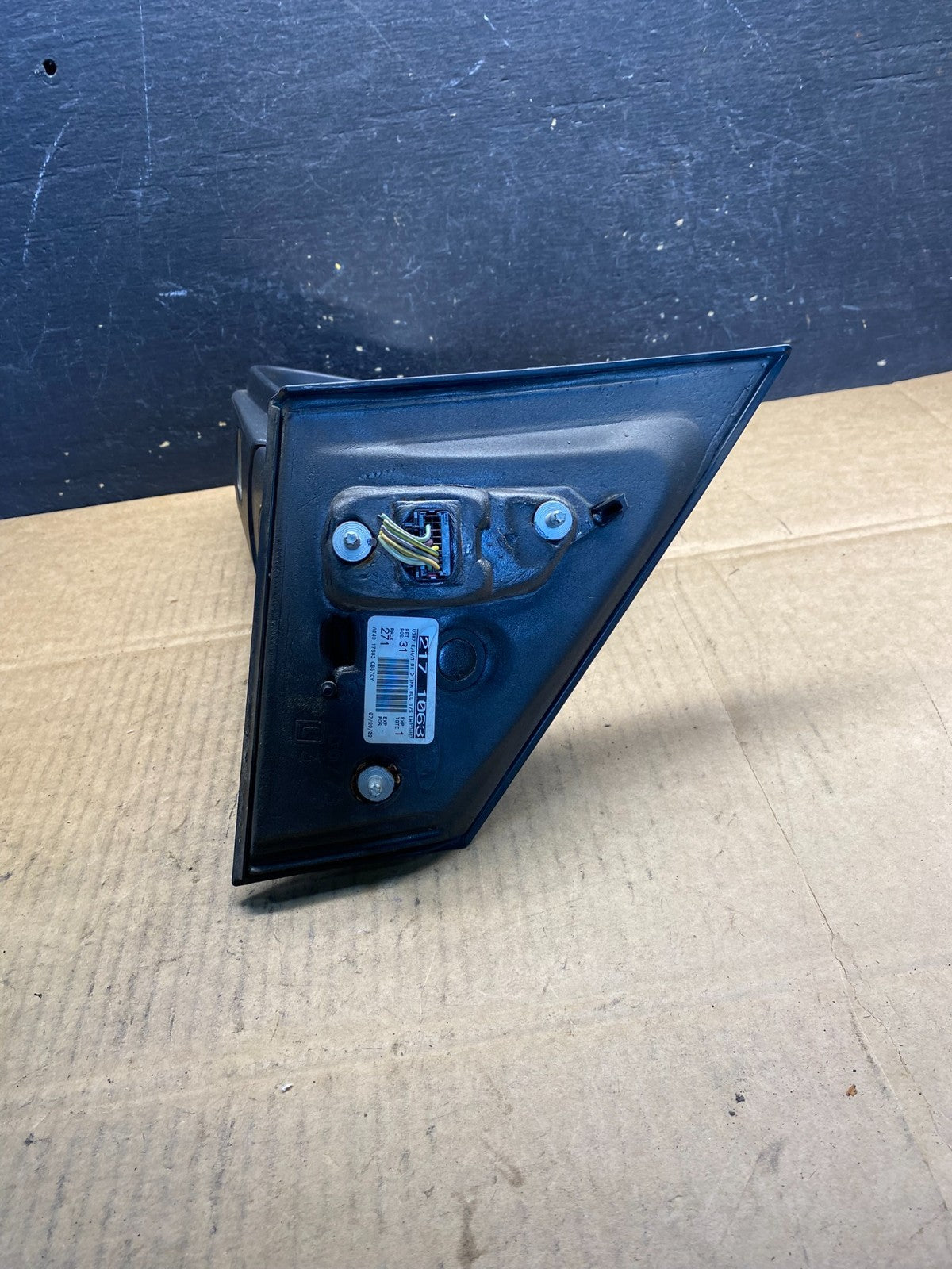 2007 to 2010 Ford Edge Left LH Side View Door Heated Mirror OEM AB4056 MS5