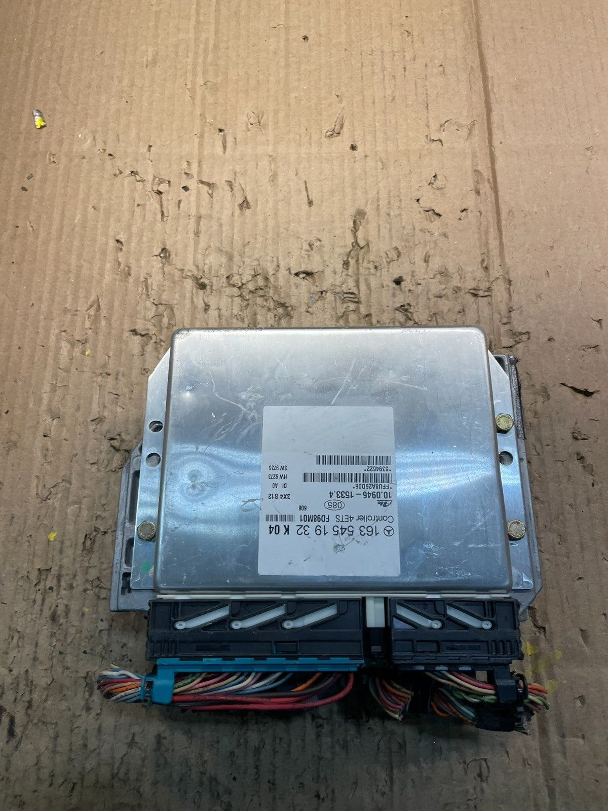 1998 2000 Mercedes Benz ML320 Engine Computer Ecu Ecm x4215 DG2
