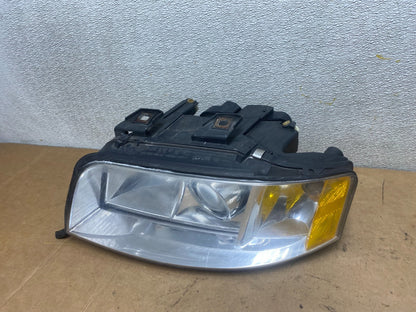 2002 to 2004 Audi A6 Left Driver LH Side Halogen Headlight OEM X5357 DW1