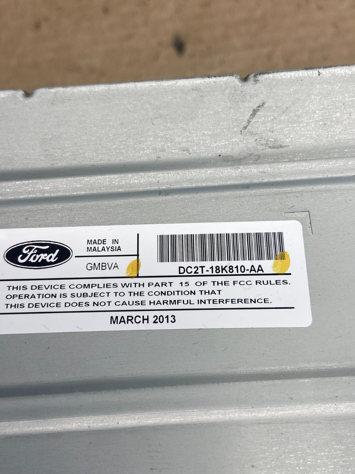 2008-2013 Ford E150 E250 E350 AM FM Radio Stereo Receiver ah5423 DG5