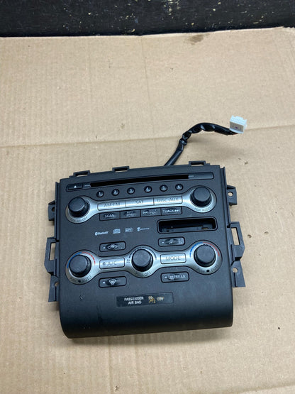 2009 - 2010 Nissan Murano AM FM Radio CD Climate Control Panel Oem Y2125 PS0