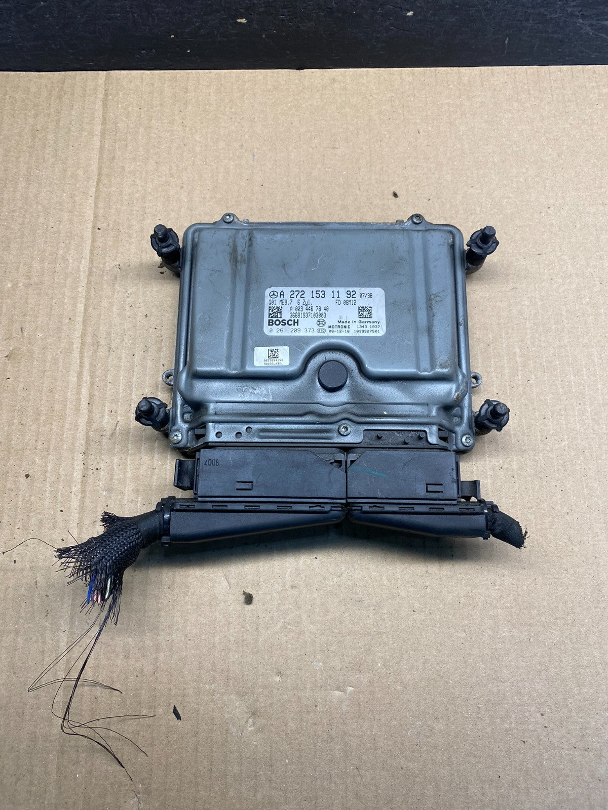 2006 to 2009 Mercedes 3.5L ECU E350 ML350 R350 Engine Computer Module AG9435 DW0