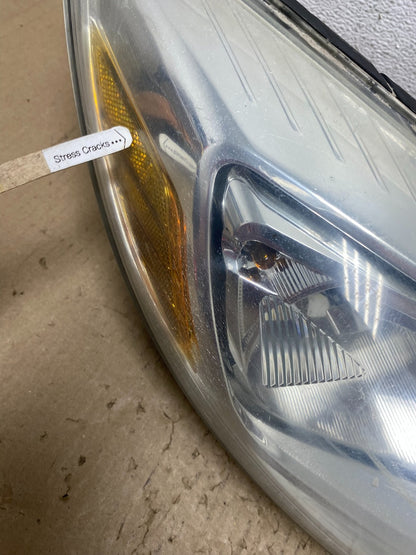 2012 2013 2014 Ford Focus Right Passenger Rh Side Headlight AF2831 DW4
