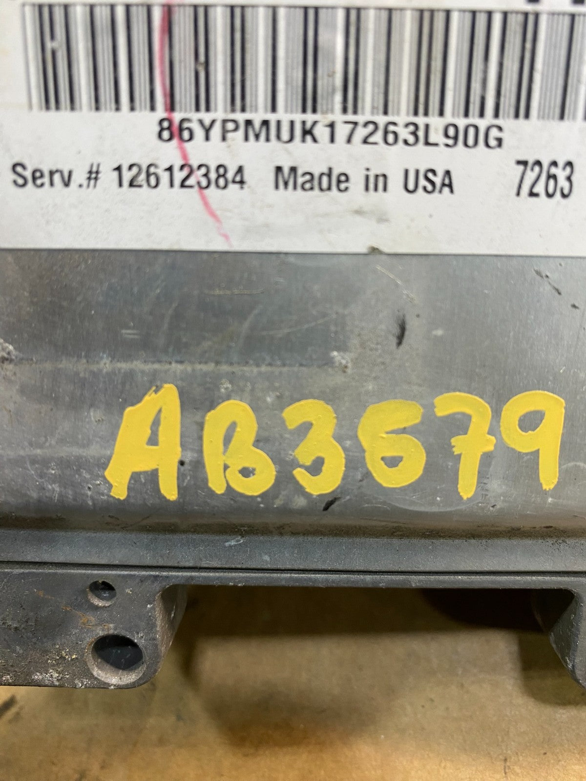 2008 to 2011 Chevrolet GMC Cadillac Engine ECU ECM 12617630 ab3579   DG3