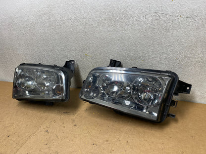 2007 to 2010 Dodge Charger Left+Right Set Side Headlights X7185 DW1