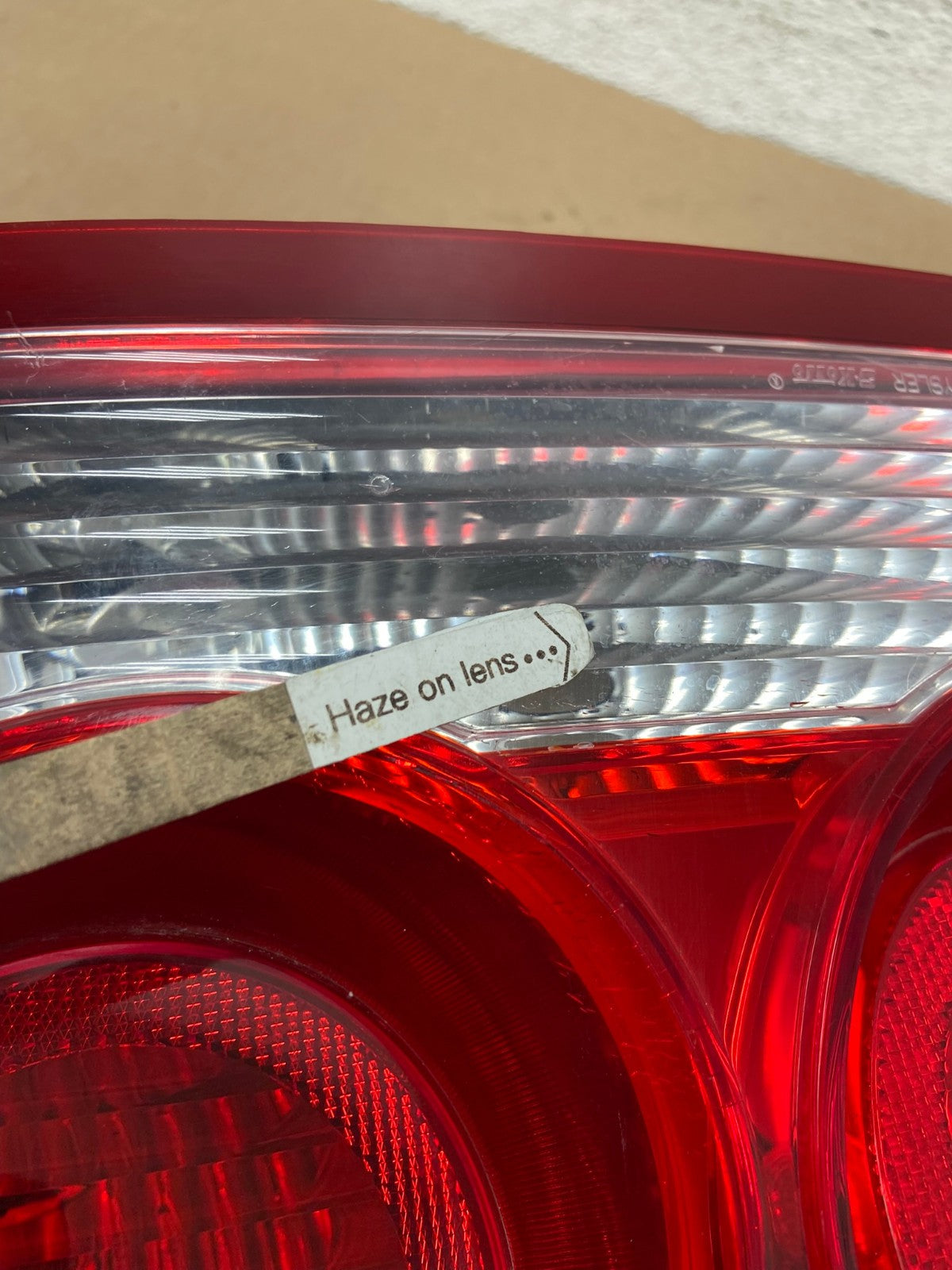 2009-2010 Dodge Charger Right Passenger RH Side Tail Light AG3348 LK5