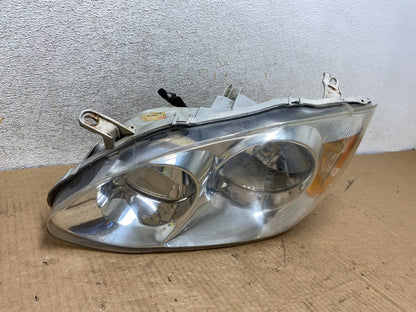 2003 to 2004 Toyota Corolla Left Driver LH Side Headlight AI7897 DW2