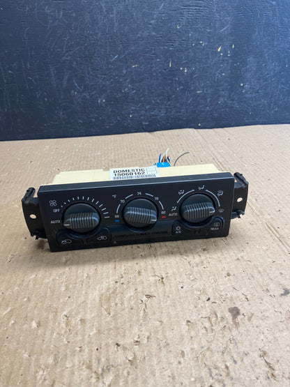 1999 to 2002 Chevrolet Silverado HVAC Heater Climate Control Module AE4114 DG0