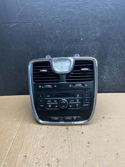 2011-2016 Chrysler Town Country Climate Control Panel Center Dash Trim ad6847 DG0