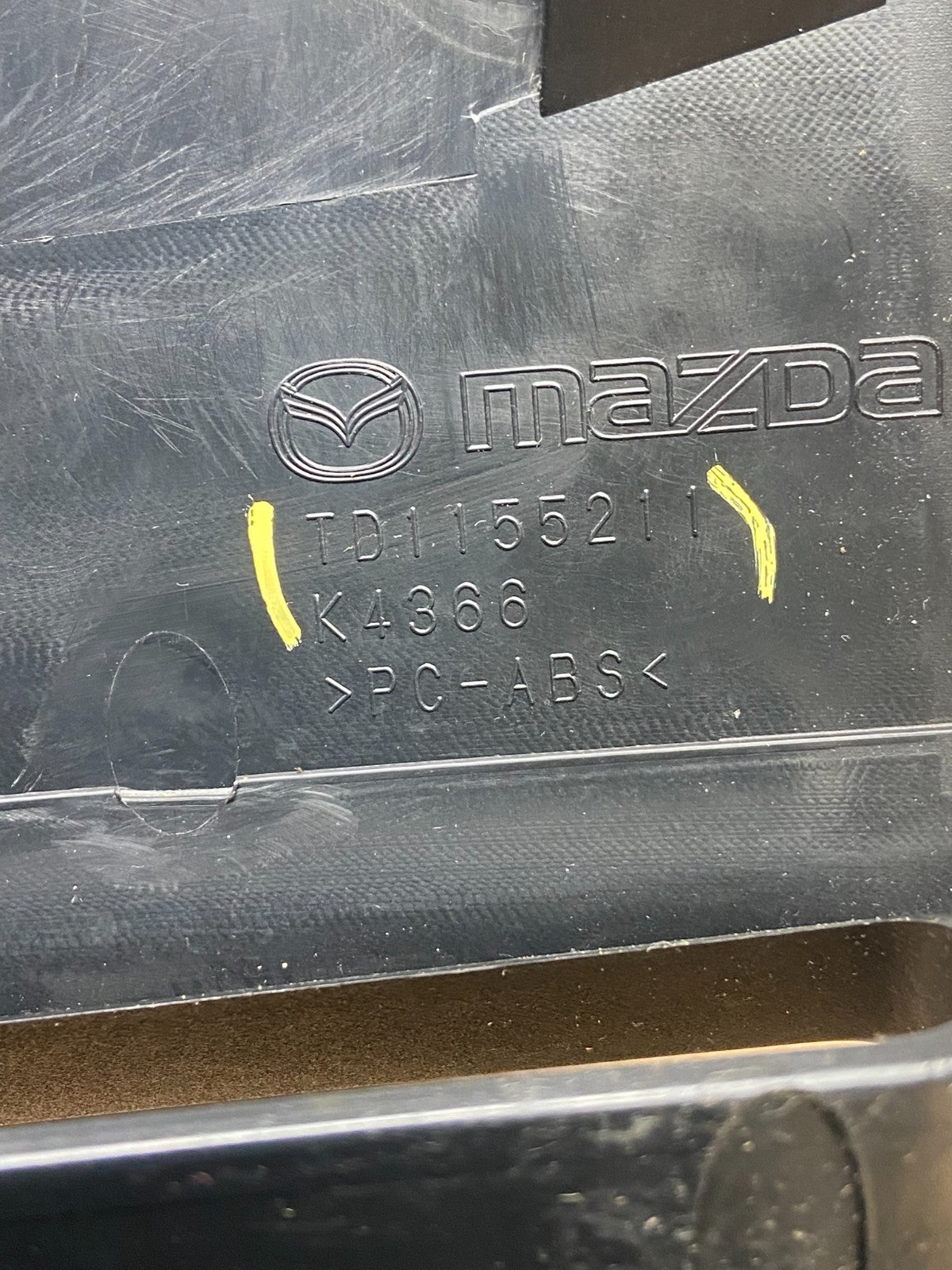 2007 - 2009 Mazda CX-9 Radio Dash Trim Bezel W/Vent AC Climate Control x6543 DG4