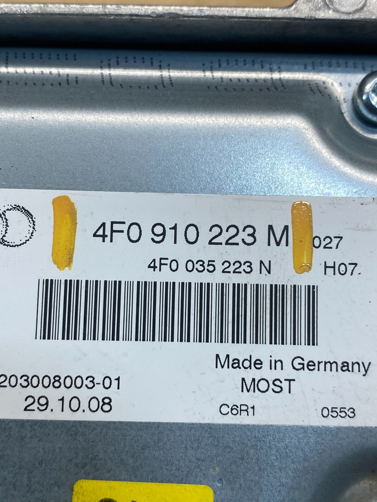 2007 to 2011 Audi A6 S6 C6 Radio Stereo Amplifier Amp ac7948 DG3