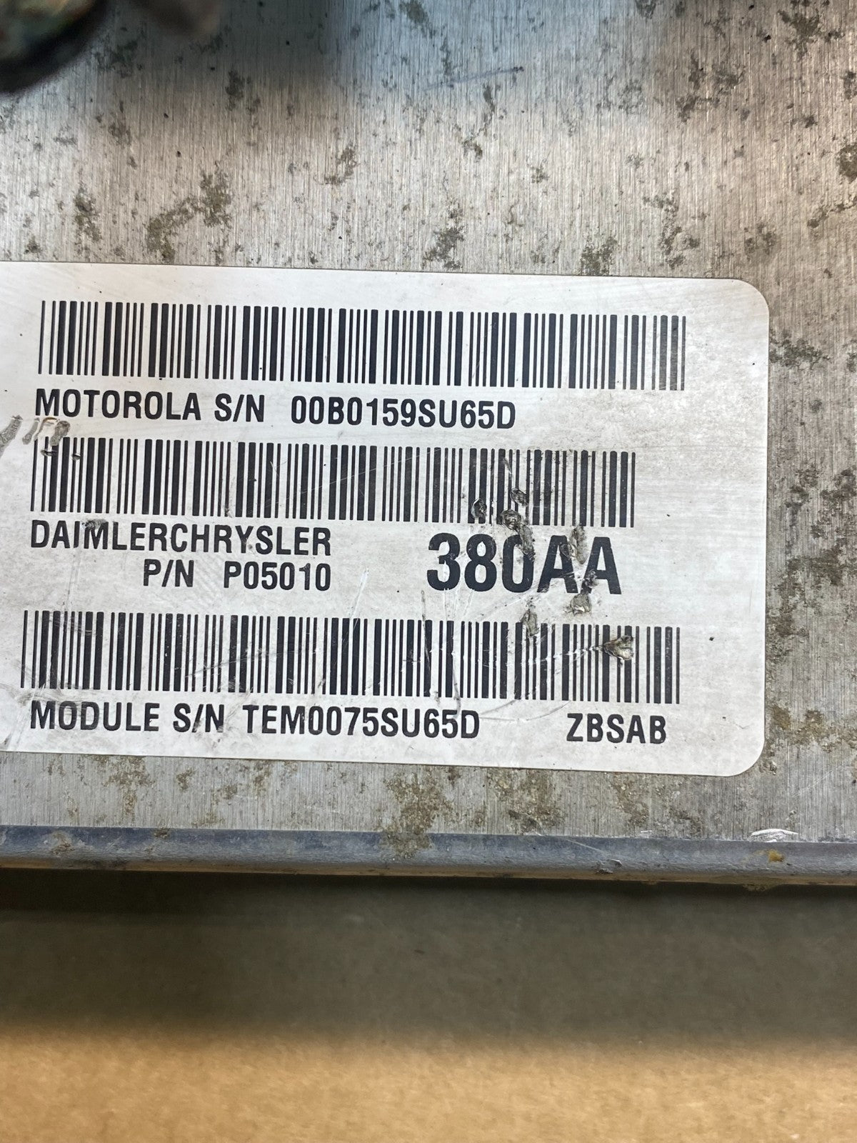 1997 Jeep Grand Cherokee 4.0L V8 Ecm Ecu Computer Module ag7217 DG2