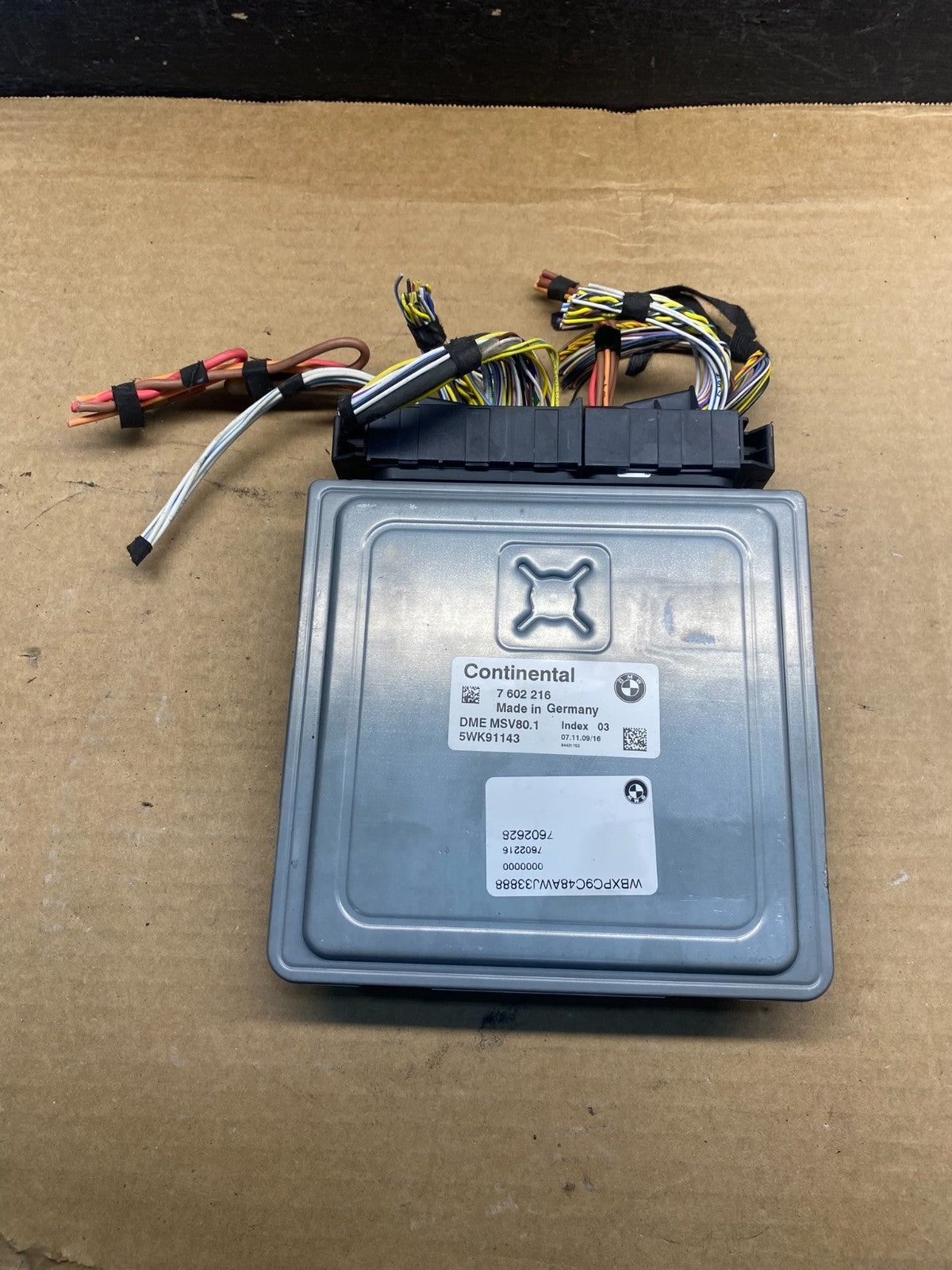 2007 - 2011 BMW 328i 528i E90 ECM ECU Engine Computer 7602220 ah4924 DG0