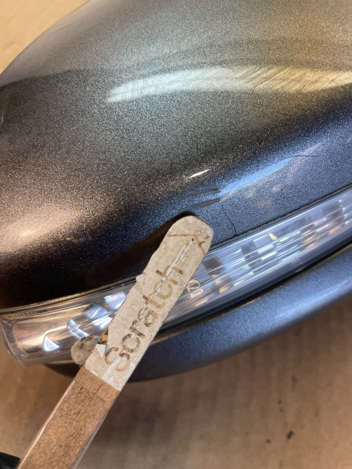 2013-2015 Ford Fusion Right Passenger RH View Door Heated Mirror AG2725 MS6