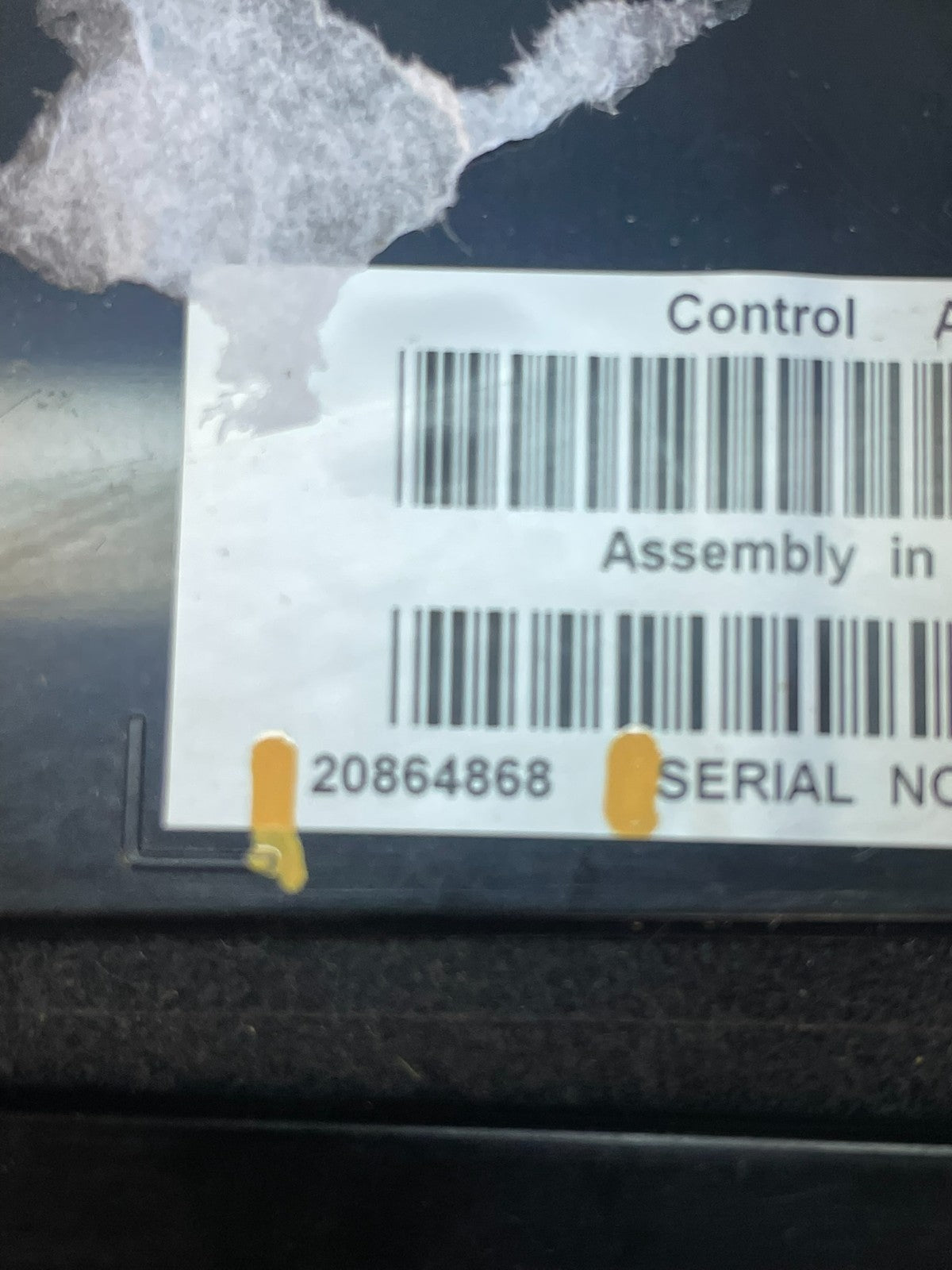 2011-2012 Cadillac SRX A/C Heater Radio Climate Control Panel Bezel OE AC2280 DG6