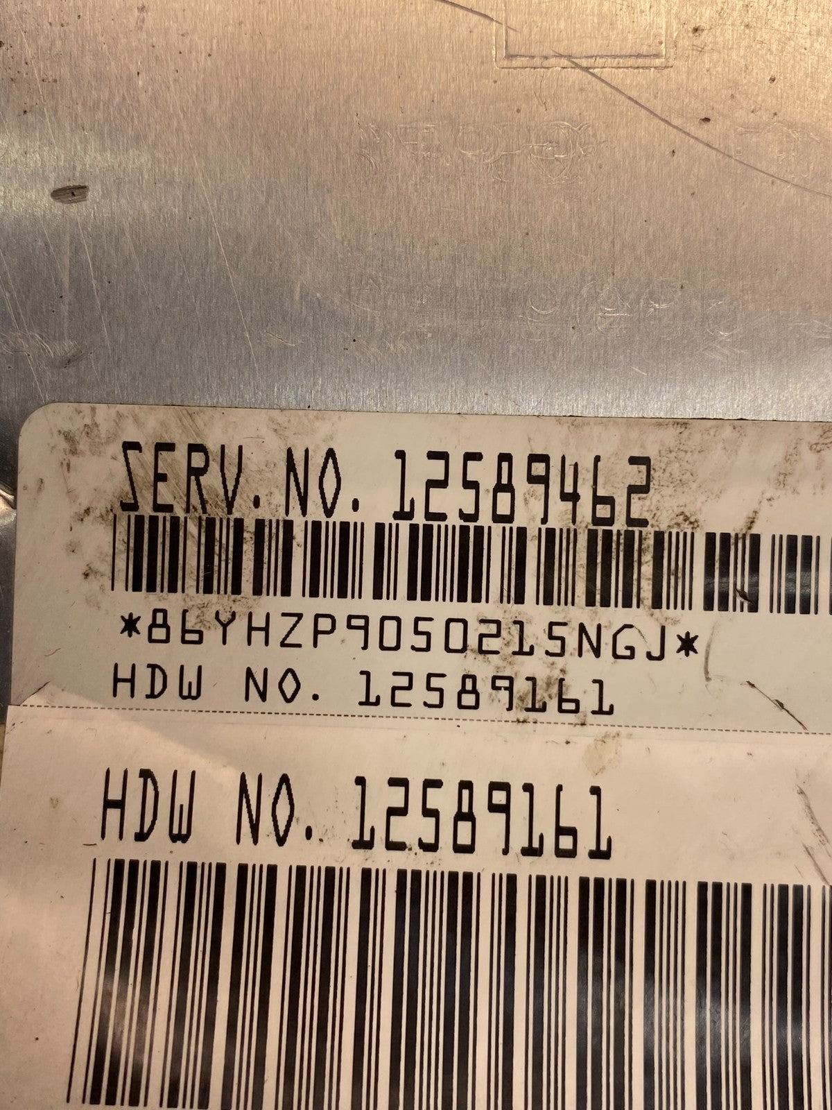 2005 Chevrolet Astro Ecu Engine Control Module Unit Ecm 12586242 AI7160 DG2