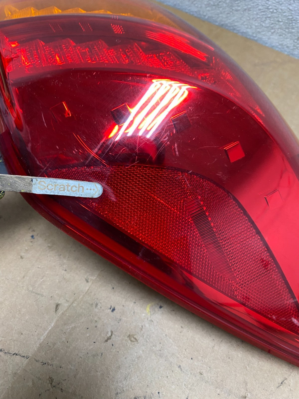 2009 2010 Nissan Murano Right Passenger Rh Side Tail Light Oem X5124 DW5