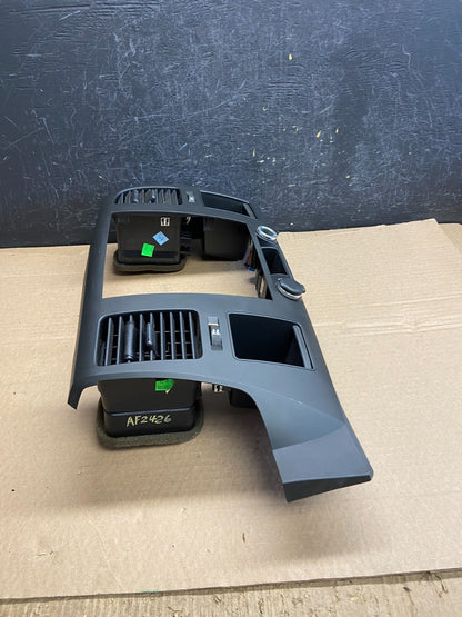 2007 to 2014 Silverado Sierra Center Console Radio Bezel Air Vents AF2426 DG2