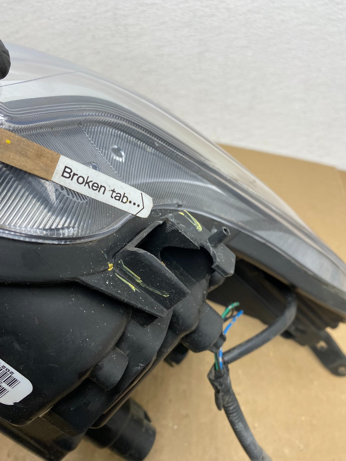2015 to 2019 Nissan Versa Headlight Left Driver Lh Side DEPO AC1336 DW7