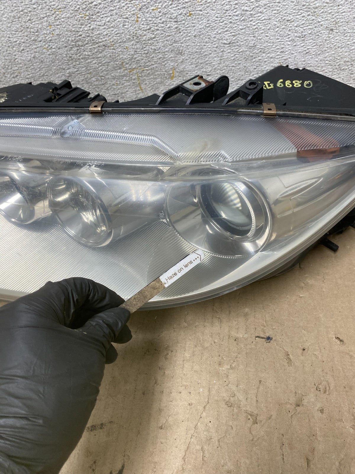 2006 2007 2008 Mazda 6 Left Driver LH Side Halogen Headlight AH6880 DW3