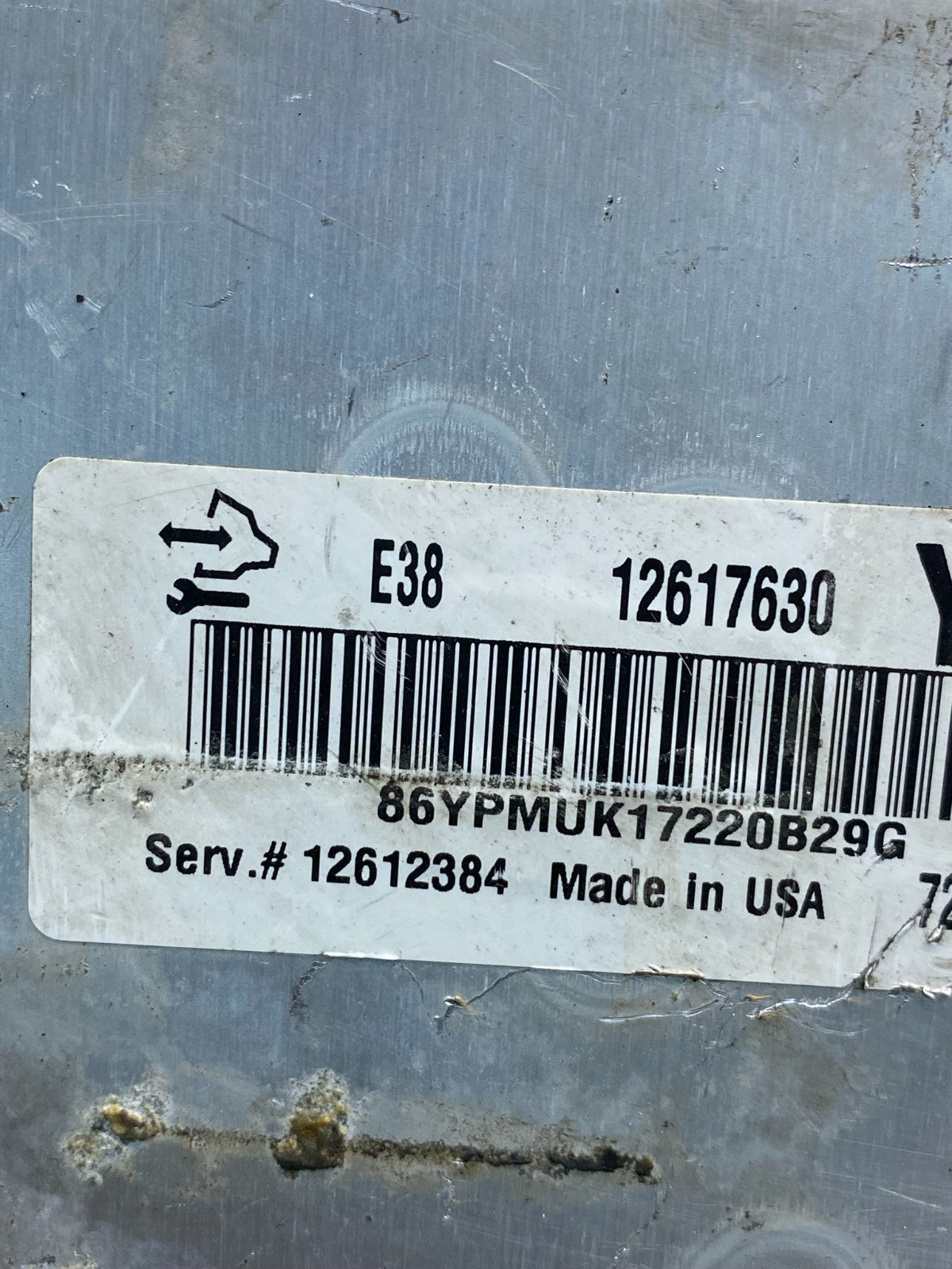 2008 2009 Chevrolet Silverado Engine Control Module ECM ECU AI5285 DG2