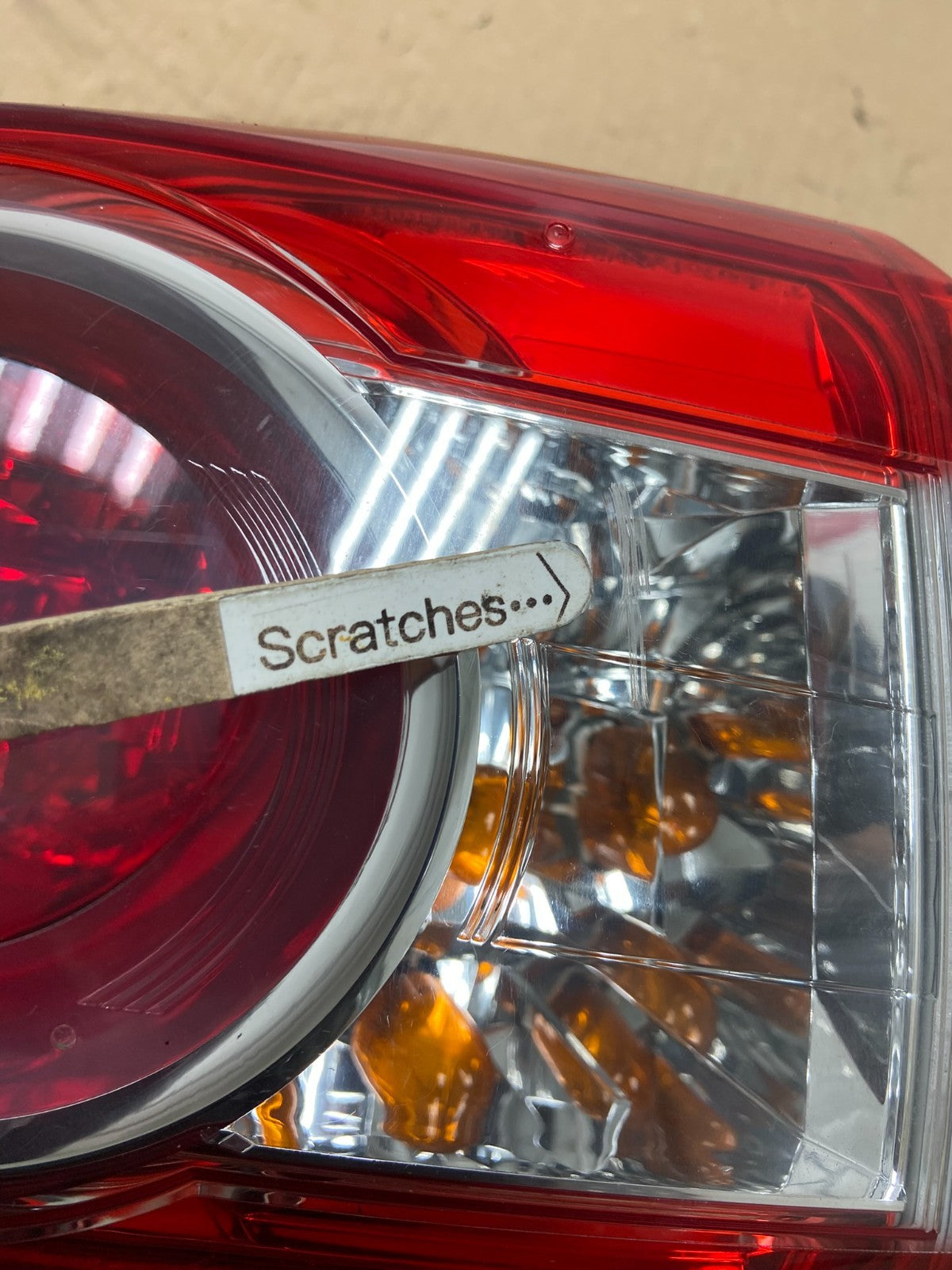 2011 2012 2013 Toyota Corolla Left Driver LH Side Tail Light AF3138 DW3