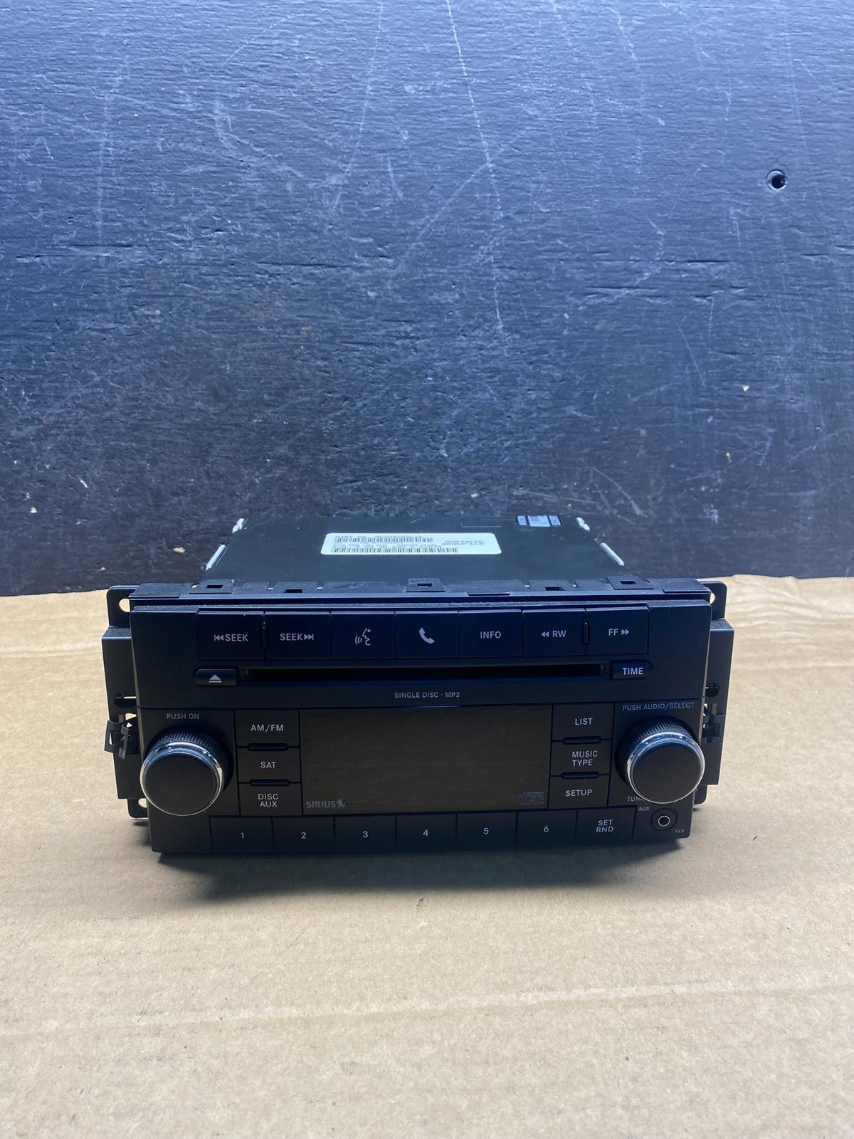 2007-2012 Chrysler Dodge Jeep Ram Radio CD MP3 AUX Receiver ah4803 DG0