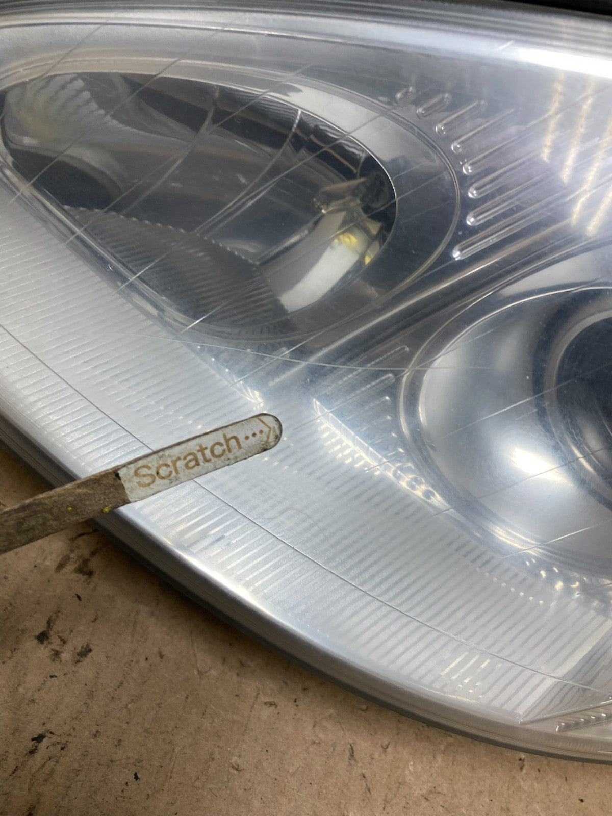 Halogen 2006 to 2009 Mercedes S-Class Left Driver LH Headlight W0669 DG3