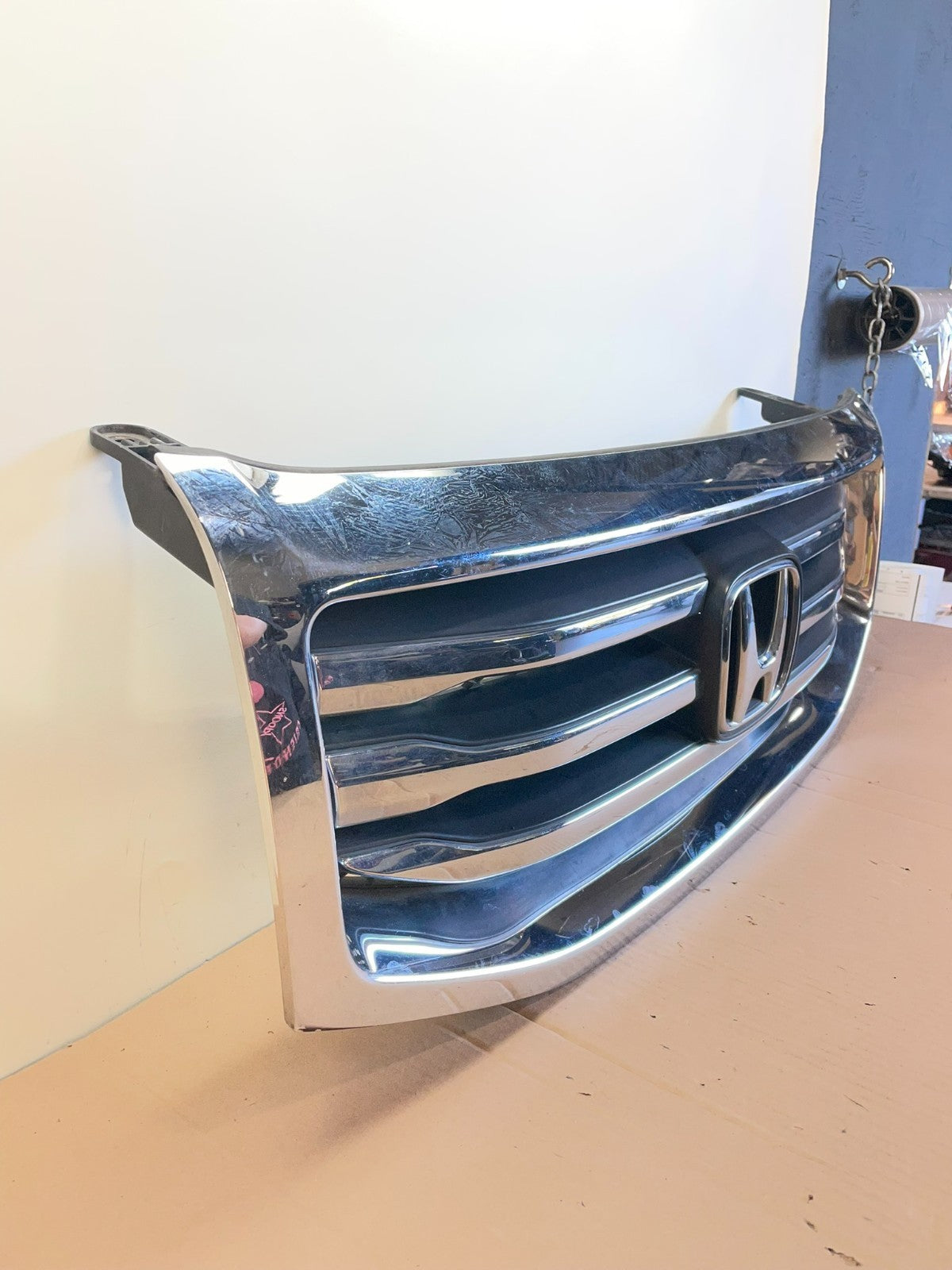 2012 to 2015 Honda Pilot Front Upper Grill Grille AG7781 DW2