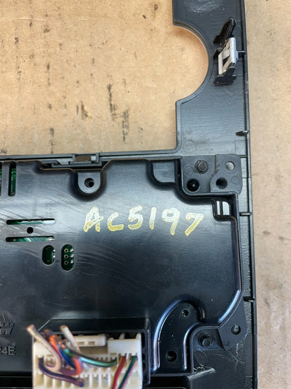 2005 - 2007 Dodge Charger Dash Climate Temperature Control Radio Bezel AC5197 DG10