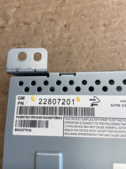 2010 - 2011 Chevrolet Equinox Radio Display Screen Information Dash Oe af2717 DG4