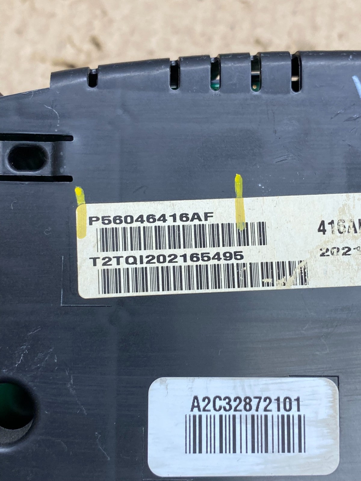 2012 Dodge Charger Speedometer Instrument Cluster Gauges X6026 DG7
