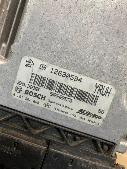 2008 2009 GMC Acadia Traverse Engine Control Unit Module ECM ECU AH9870 DW2